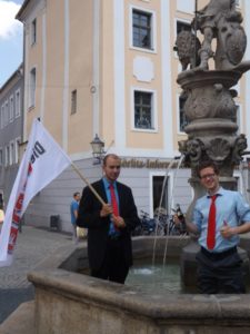 Auf dass in diesem Brunnen bald Bier fließe