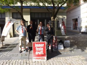 Die PARTEI zum Zungeschlecken