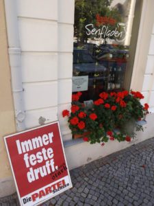 Die sächsische Küche gewinnt durch laschen Senf