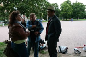 Diskussion unter Genossen