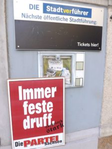 Immer feste auf die Touris druff