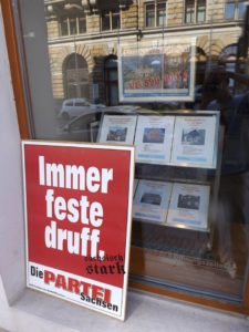 Immerhin - die Gentrifizierung ist bereits angekommen