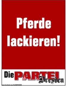 Pferde lackieren