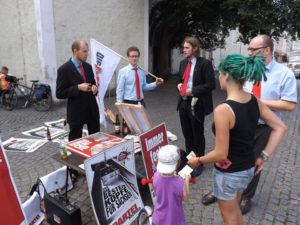 Selbst in Görlitz gibt es Plakate-Versteher