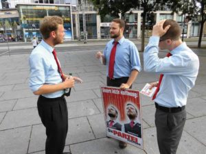 Unsere Direktkandidaten in Vorbereitung auf das nächste seriöse Wählergespräch
