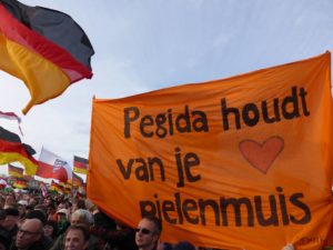 Pegida houdt van je pielenmuis