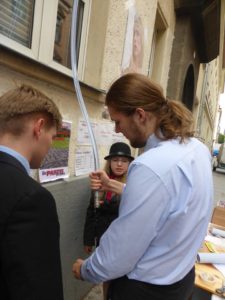 Bier aus dem Katheder mit Spezialventil